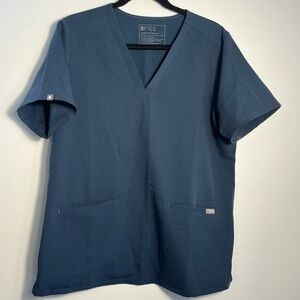 FIGS Casma Womens Pocket short sleeve Technical Collection Scrub Top